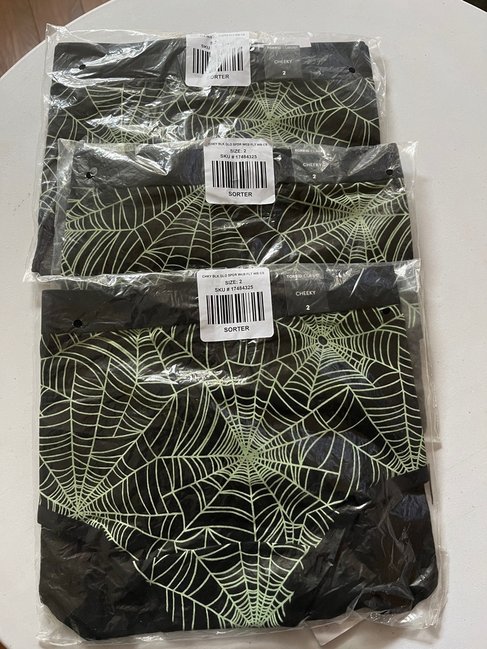 Torrid curve cheeky panties. 
3 pairs!!!